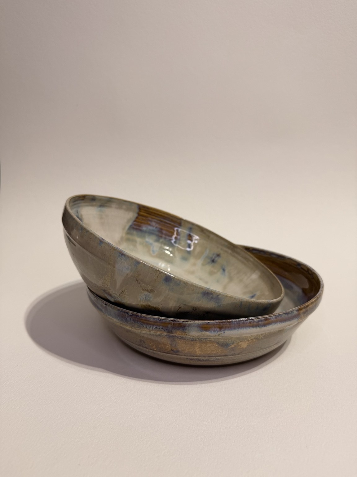 Blue and Ochre Bowls