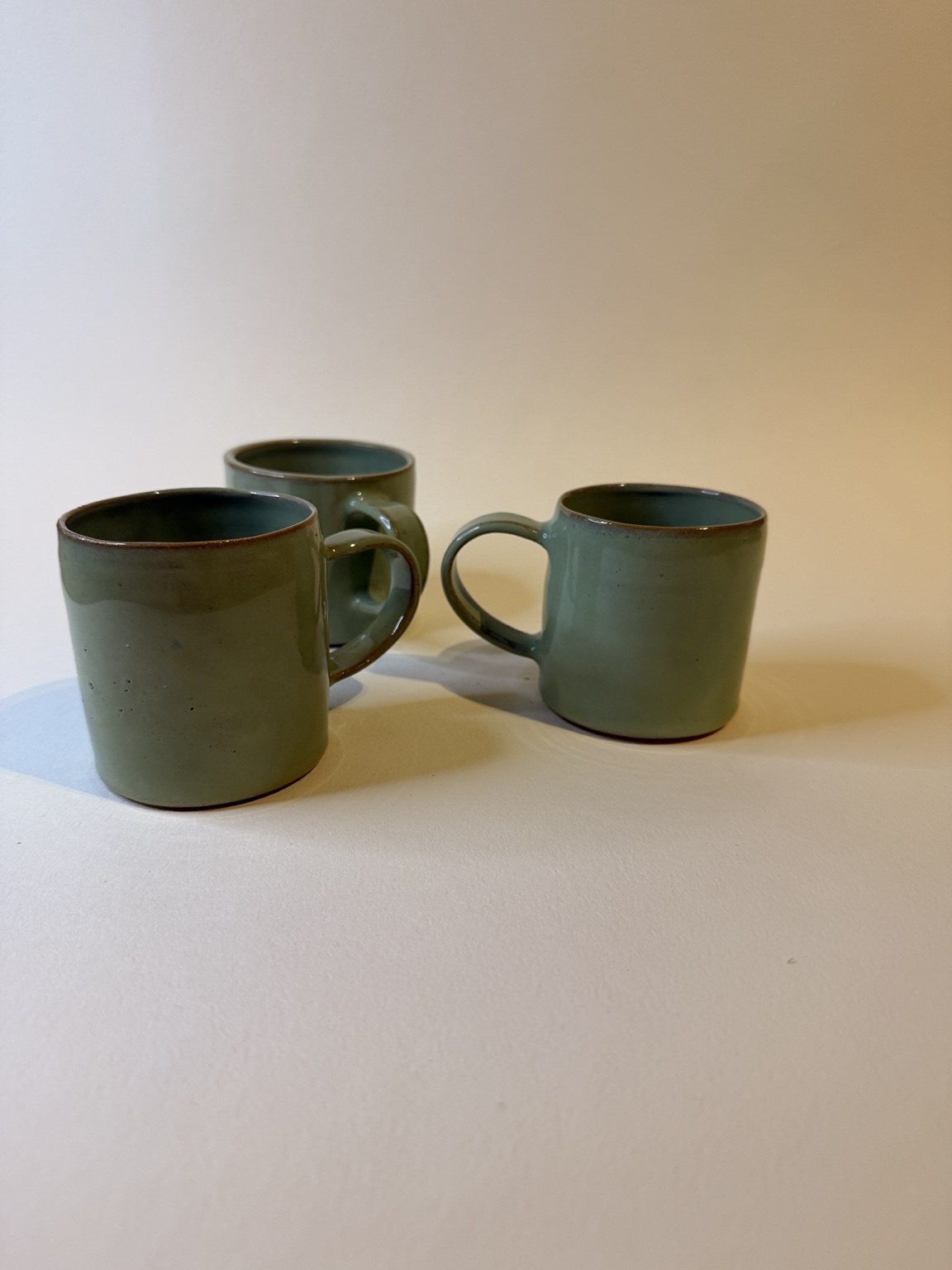 Deep Green Mugs