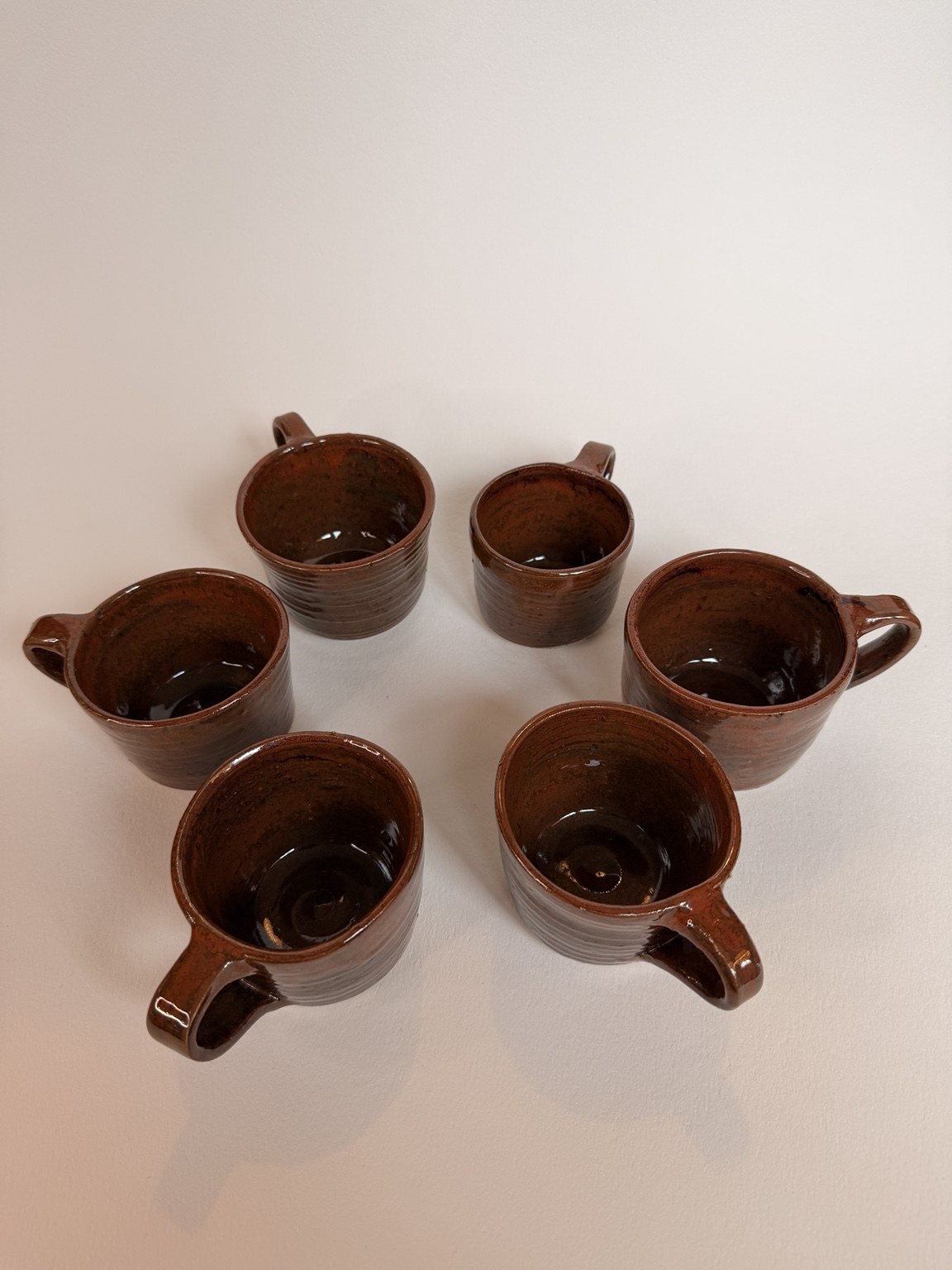 Warm Red Mugs